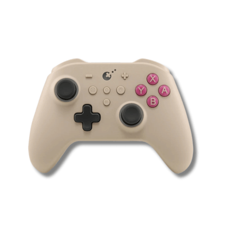 จอยเกมไร้สาย GuliKit Pro Controller NS38 KK3 PRO สีครีม_0